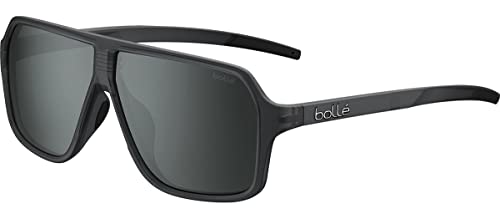 Bollé Prime Black Crystal Matte-TNS Polarisierte Sonnenbrille, Erwachsene, Uni, Dunkel (Schwarz), Einheitsgröße von Bollé