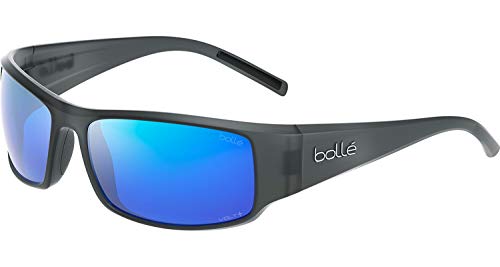 Bolle Unisex King Sonnenbrille, Cristal Schwarz Mate von Bollé