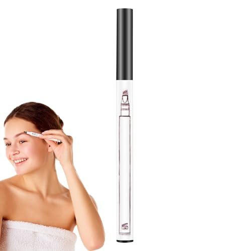 Bollisate Augenbrauenstift – langlebiger Augenbrauenstift, tragbarer Augenbrauenstift mit 4 Spitzen, für Damen und Mädchen, Reisen, wasserdichtes Augenbrauen-Make-up-Werkzeug von Bollisate