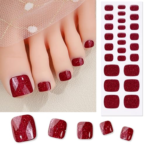 Boloshine 26Pcs Halbgehärtete UV Gel Nagelfolie, Glänzend Selbstklebend Nagelfolie Für Fußnägel, Langanhaltend UV Gel Wraps, Gel Nail Sticker UV/LED-Lampe Erforderlich - Die Tänzerin Im Roten Gewand Boloshine 26Pcs Halbgehärtete UV Gel Nagelfolie, Glänzend Selbstklebend Nagelfolie Für Fußnägel, Langanhaltend UV Gel Wraps, Gel Nail Sticker UV/LED-Lampe Erforderlich - Die Tänzerin Im Roten Gewand von BoloShine