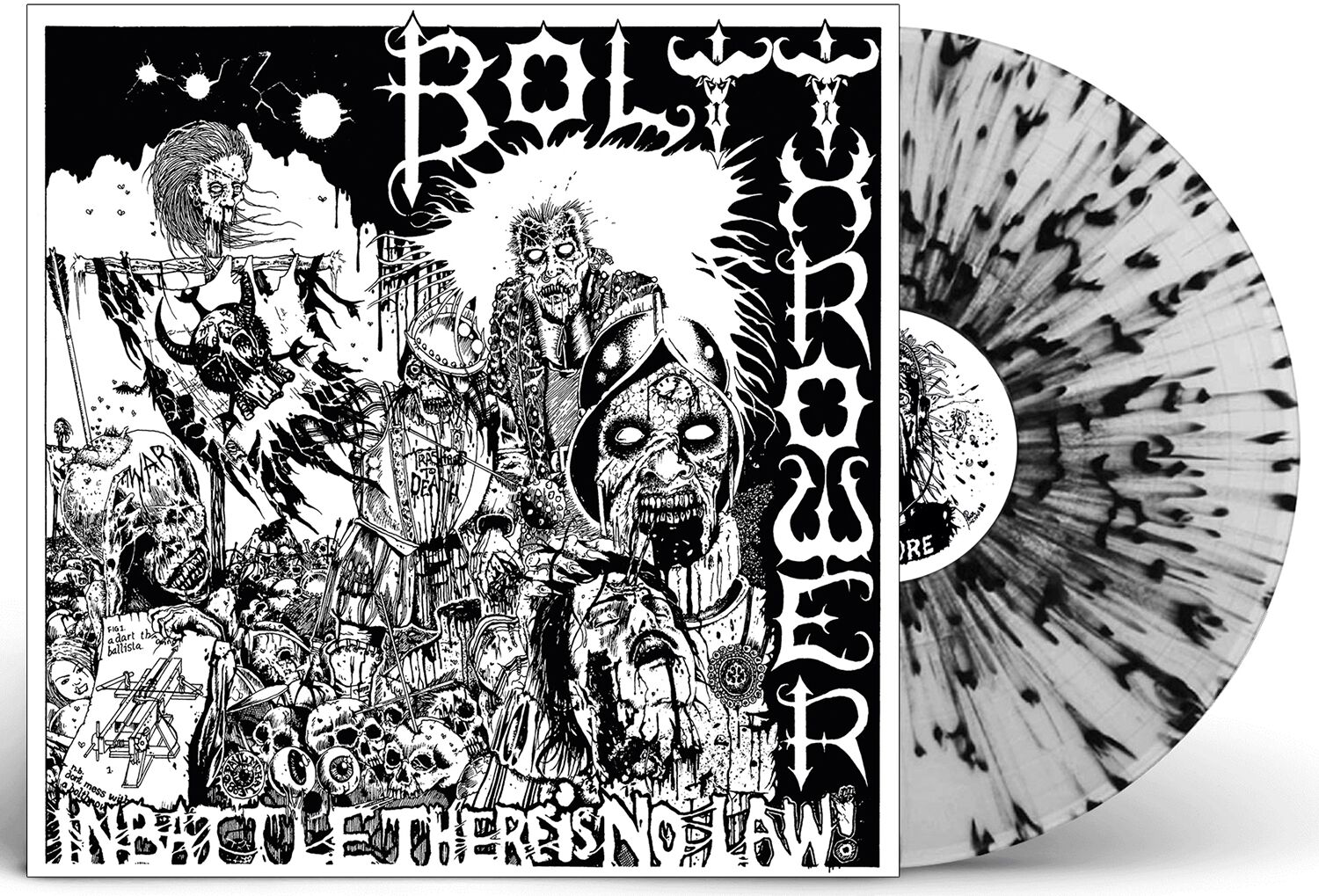 Bolt Thrower In battle there is no law LP splattered von Bolt Thrower