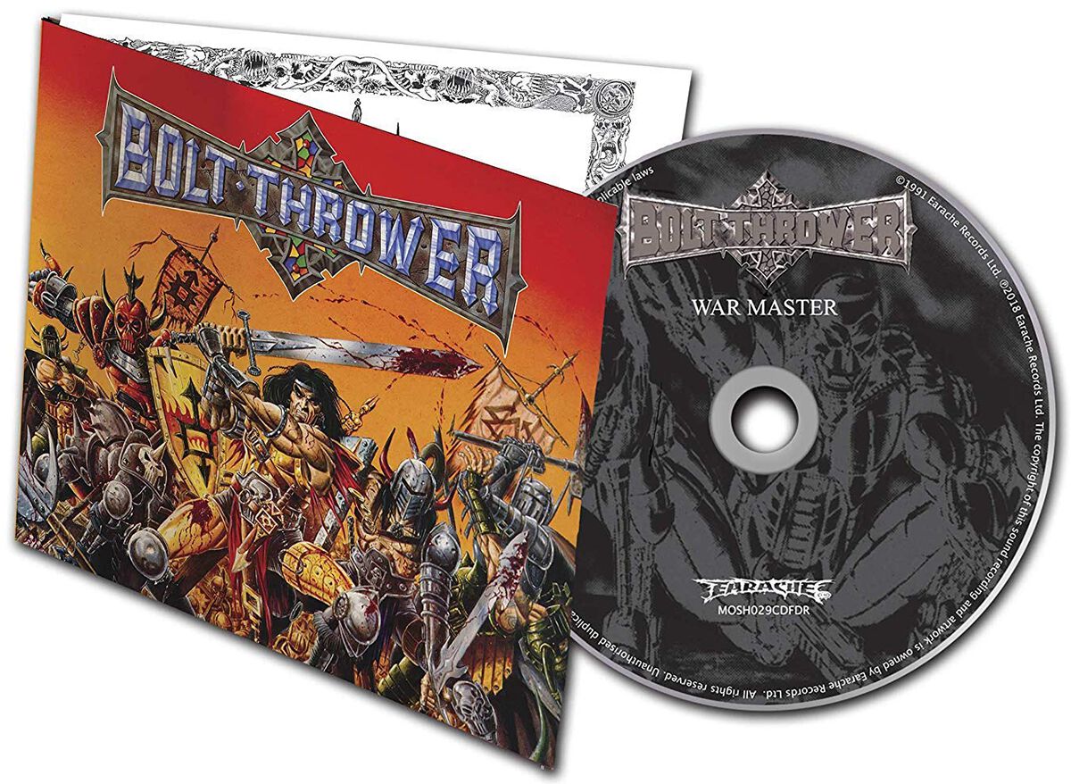 Bolt Thrower War master CD multicolor Bolt Thrower War master CD multicolor von Bolt Thrower