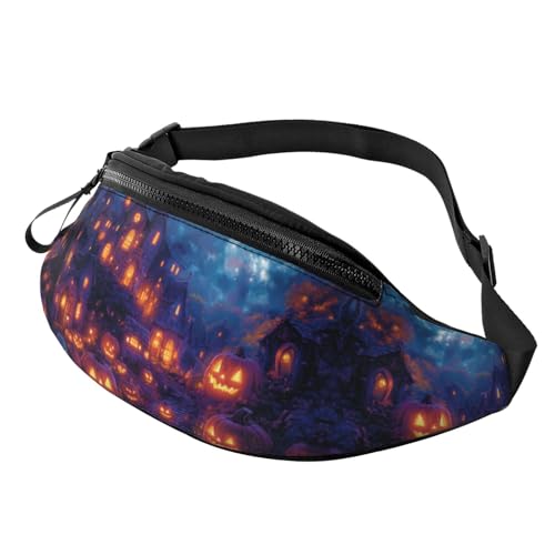 BoltPack Bauchtasche für Damen und Herren, mit verstellbarem Riemen, leichte, wasserdichte Hüfttasche für Sport, Wandern, Laufen, Halloween Ghost 14, M, Trekkingrucksack BoltPack Bauchtasche für Damen und Herren, mit verstellbarem Riemen, leichte, wasserdichte Hüfttasche für Sport, Wandern, Laufen, Halloween Ghost 14, M, Trekkingrucksack von Boltpack
