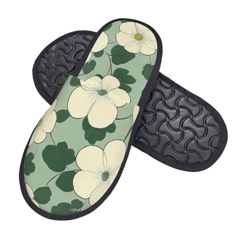 Boltpack Weiche rutschfeste Winter-Spa-Hausschuhe für den Innenbereich, für Schlafzimmer, Hotel, Reisen, Blumen 11, 5.5/7.5 UK Men/ 4/6.5 UK Women Boltpack Weiche rutschfeste Winter-Spa-Hausschuhe für den Innenbereich, für Schlafzimmer, Hotel, Reisen, Blumen 11, 5.5/7.5 UK Men/ 4/6.5 UK Women von Boltpack