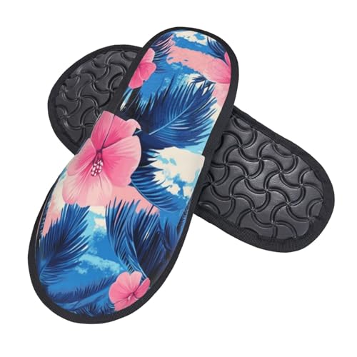 Boltpack Weiche rutschfeste Winter-Spa-Hausschuhe für den Innenbereich, für Schlafzimmer, Hotel, Reisen, Palmen 1, 5.5/7.5 UK Men/ 4/6.5 UK Women Boltpack Weiche rutschfeste Winter-Spa-Hausschuhe für den Innenbereich, für Schlafzimmer, Hotel, Reisen, Palmen 1, 5.5/7.5 UK Men/ 4/6.5 UK Women von Boltpack
