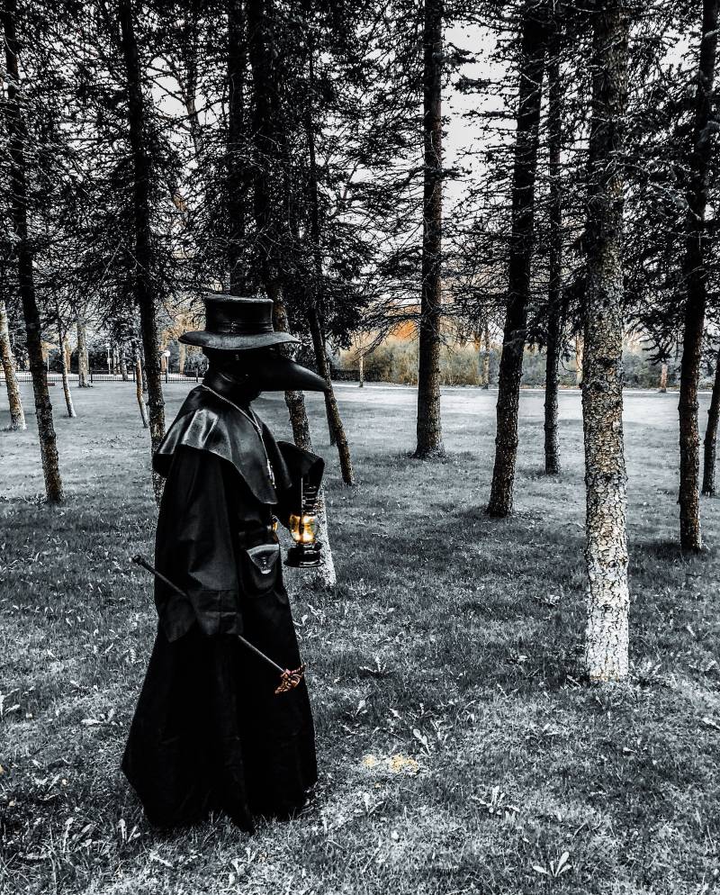 Pestdoktor Robe Und Kunstleder Umhang von BoltsOfRohan