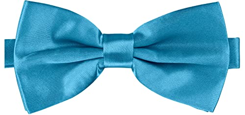 BomGuard Herren Fliege Damen Männer Schleife Mann Jugendliche, cyan-blau BomGuard Herren Fliege Damen Männer Schleife Mann Jugendliche, cyan-blau von BomGuard