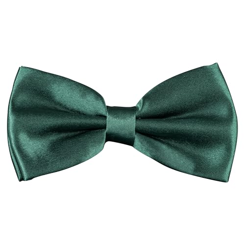 BomGuard Herren Fliege Damen Männer Schleife Mann Jugendliche,samargdgrün dunkelgrün von BomGuard