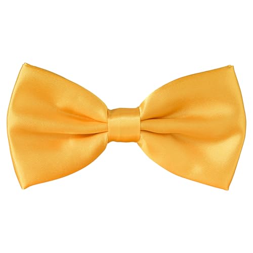 BomGuard Herren Fliege Damen Männer Schleife Mann Jugendliche, gelb von BomGuard
