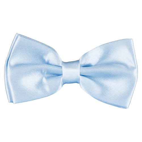 BomGuard Herren Fliege Damen Männer Schleife Mann Jugendliche, hellblau von BomGuard
