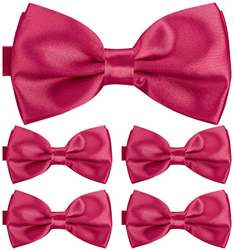 BomGuard Herren Fliege 5er Set Schleife,pink BomGuard Herren Fliege 5er Set Schleife,pink von BomGuard
