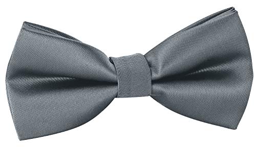 BomGuard Herren Fliege leichtgestreift, dunkelgrau von BomGuard