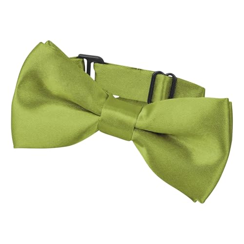 BomGuard Kinder Fliege Kleinkind einfarbig,olive von BomGuard