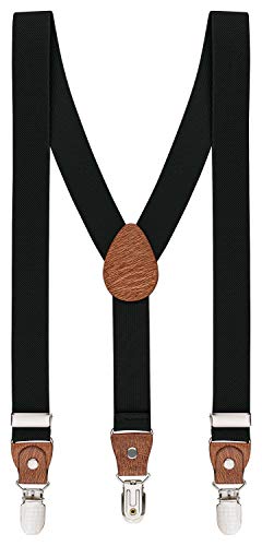 BomGuard Kinder Hosenträger 2–7 Jahre – Schwarz von BomGuard