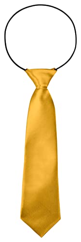 BomGuard Krawatte Kind Kleinkind - Jungs Mädchen Schlips,gelb von BomGuard