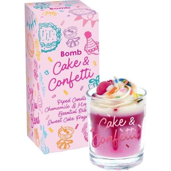 Bomb Cosmetics Duftkerze CAKE AND CONFETTI von Bomb Cosmetics