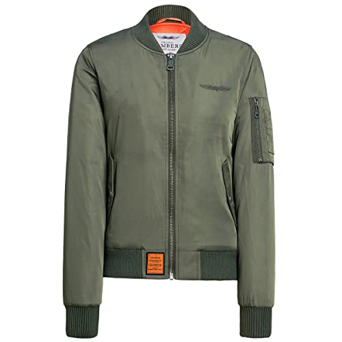 Bombers Original Damen Jacke W, Grün (Kaki 3), 36 (Herstellergröße: S) von Bombers Original