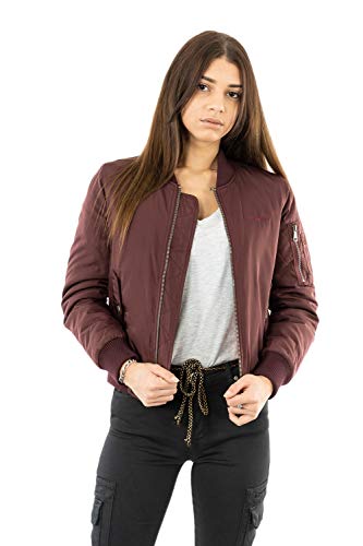 Bombers Original Damen Original W Jacke, Rot (Burgundy 7), Small von Bombers Original