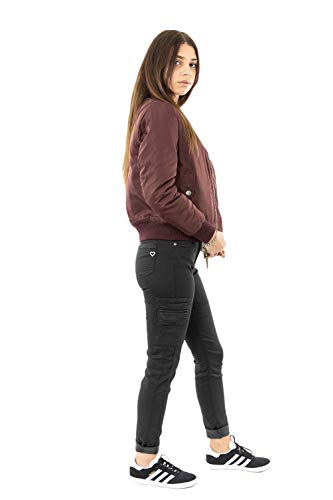 Bombers Original Damen Original W Jacke, Rot (Burgundy 7), X-Small von Bombers Original