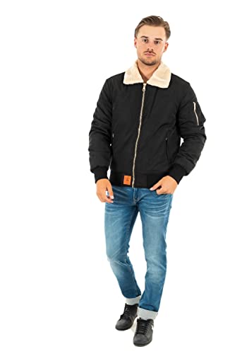 Bombers Original Herren Jacke Versmold, Schwarz (Black 1), XX-Large von Bombers Original