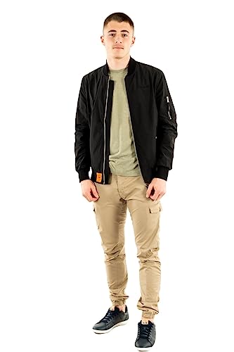 Bombers Original Herren MA1 Jacke, Schwarz (Black 7), X-Large von Bombers Original