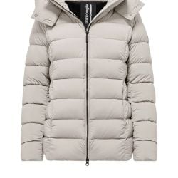 Graue Slim Fit Damen Daunenjacke - Bomboogie von Bomboogie