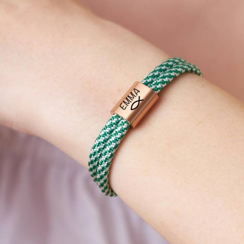 Taufarmband Mit Fisch・kommunion Armband・konfirmation・firmung・segeltau Armband Personalisiert ・schmuck Erstkommunion・surfer ・kinderarmband Taufarmband Mit Fisch・kommunion Armband・konfirmation・firmung・segeltau Armband Personalisiert ・schmuck Erstkommunion・surfer ・kinderarmband von BombriShop