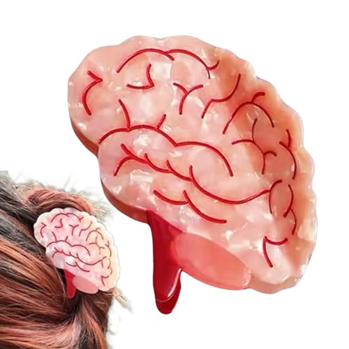 Bomefoi Klammer | Anatomische Damen Claw Clips | Auffälliges Accessory Rutschfester Halt Für Stylingvielfalt Herbst Strandurlaub Halloween von Bomefoi