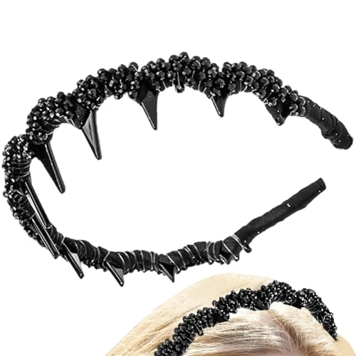 BommFu Haar Stirnbänder - Hohe Schädelform Atmungsaktive Haarbänder,Stylische Haarband Styling Accessoires für Schule, Arbeit, Fitnessstudio, Reisen, Sport, Training, täglichen Gebrauch, Feiertag BommFu Haar Stirnbänder - Hohe Schädelform Atmungsaktive Haarbänder,Stylische Haarband Styling Accessoires für Schule, Arbeit, Fitnessstudio, Reisen, Sport, Training, täglichen Gebrauch, Feiertag von BommFu