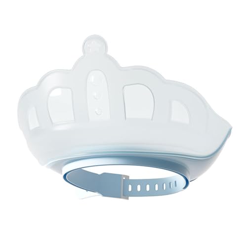 BommFu Kinder Badehaube - Kinder Shampoo Bad Duschhaube - Wasserfeste Verstellbare Augen Ohren Schutz Für Kinder von BommFu
