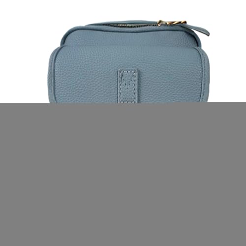 BommFu Schultertasche | Anti Diebstahl Sicherheits Design - Mit integriertem Kartenfach verstellbarer Gurt Vintage Leder Handytasche großes Fassungsvermögen für Outdoor Business von BommFu