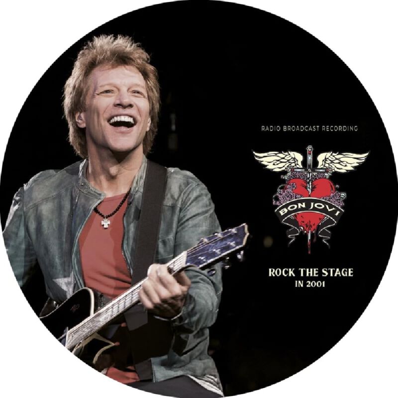 Bon Jovi Rock the stage in 2001 Single multicolor von Bon Jovi