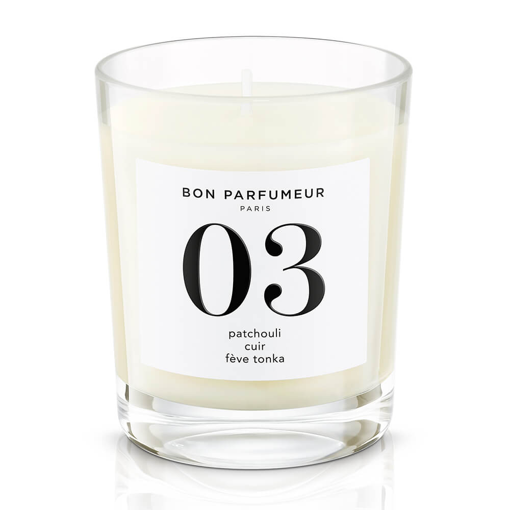 Bon Parfumeur Kerzen 03 Patchouli, Leather, Tonka Bean 180 g von Bon Parfumeur