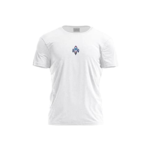 Bona Basics Herren Bdtswi-100008-m T-Shirt, Weiß, M EU von Bona Basics