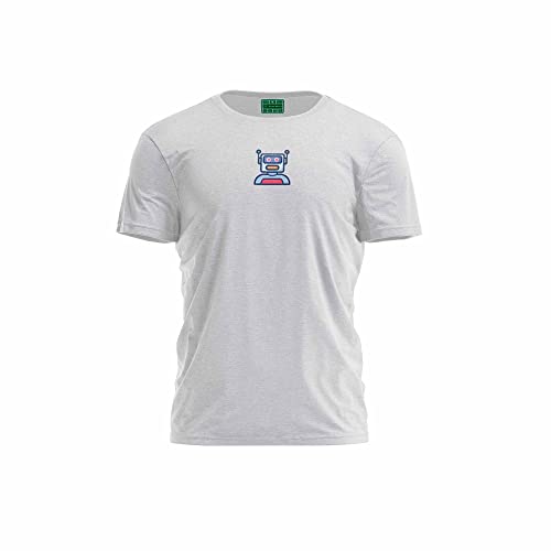Bona Basics Herren Bftsgi-100019-s T-Shirt, grau, S von Bona Basics