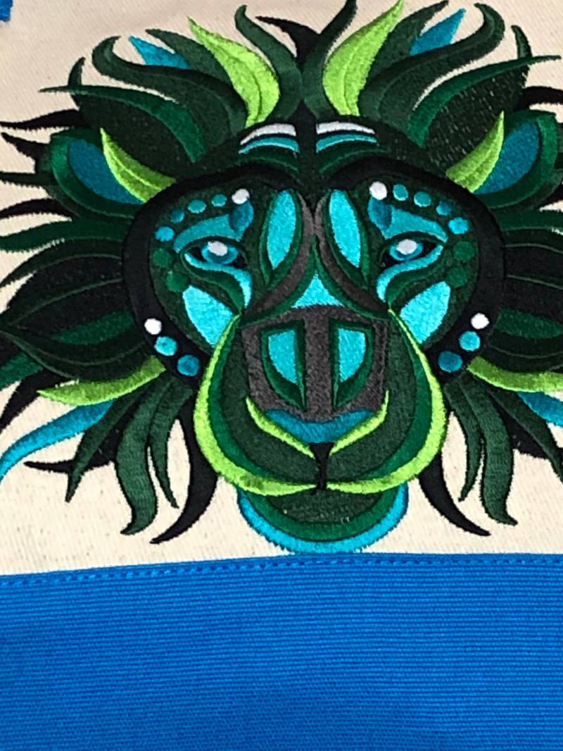 Bestickte Canvas Tote Bags Personalisiert Bag Für Frauen | Besticktes Monogramm Oder Name| Strand, Pool, Bootstasche von BonafideEssentials