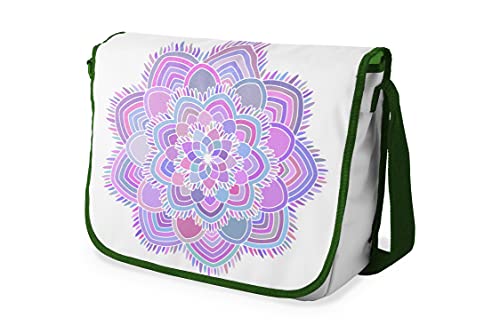 Le Jardin du Lin Digital Bedruckte Messenger Schultaschen mit Khaki Riemen für Mädchen und Jungen, Zurück zur Schule, Kuriertaschen für Schüler, Umhängetaschen, Größe: 29x36 Cm Le Jardin du Lin Digital Bedruckte Messenger Schultaschen mit Khaki Riemen für Mädchen und Jungen, Zurück zur Schule, Kuriertaschen für Schüler, Umhängetaschen, Größe: 29x36 Cm von Le Jardin du Lin