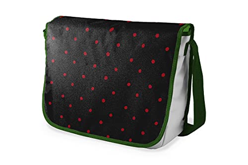 Le Jardin du Lin Digital Bedruckte Messenger Schultaschen mit Khaki Riemen für Mädchen und Jungen, Zurück zur Schule, Kuriertaschen für Schüler, Umhängetaschen, Größe: 29x36 Cm Le Jardin du Lin Digital Bedruckte Messenger Schultaschen mit Khaki Riemen für Mädchen und Jungen, Zurück zur Schule, Kuriertaschen für Schüler, Umhängetaschen, Größe: 29x36 Cm von Bonamaison