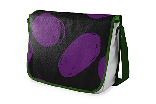 Le Jardin du Lin Digital Bedruckte Messenger Schultaschen mit Khaki Riemen für Mädchen und Jungen, Zurück zur Schule, Kuriertaschen für Schüler, Umhängetaschen, Größe: 29x36 Cm Le Jardin du Lin Digital Bedruckte Messenger Schultaschen mit Khaki Riemen für Mädchen und Jungen, Zurück zur Schule, Kuriertaschen für Schüler, Umhängetaschen, Größe: 29x36 Cm von Bonamaison