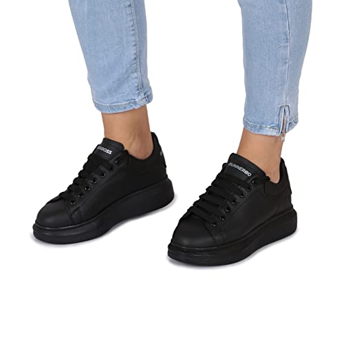 Le Jardin du Lin Unisex TRRBA100156 Sneaker, Schwarz, 40 EU Le Jardin du Lin Unisex TRRBA100156 Sneaker, Schwarz, 40 EU von Le Jardin du Lin