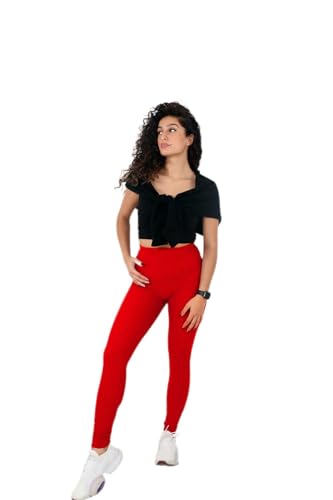 Le Jardin du Lin Women's TRTIGHT100183 Yoga Pants, Rot, M Le Jardin du Lin Women's TRTIGHT100183 Yoga Pants, Rot, M von Bonamaison