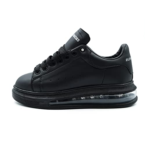 Bonateks Damen DEFRB100008 Sneaker, Black, 38 EU Schmal von Bonateks