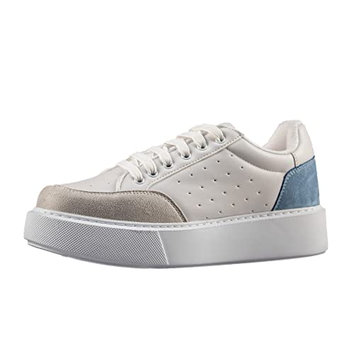 Bonateks Damen DEFRB100113 Sneaker, Blue, 37 EU Schmal von Bonateks