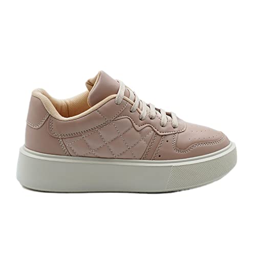 Bonateks Damen DEFRB100302 Sneaker, Beige, 36 EU Schmal Bonateks Damen DEFRB100302 Sneaker, Beige, 36 EU Schmal von Bonateks