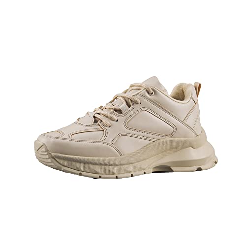 Bonateks Damen DEFRBY100143 Sneaker, Beige, 37 EU Schmal Bonateks Damen DEFRBY100143 Sneaker, Beige, 37 EU Schmal von Bonateks