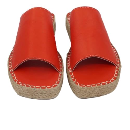 Bonateks Damen DERBTRLKY100231 Wedge Sandal, Red, 36 EU Bonateks Damen DERBTRLKY100231 Wedge Sandal, Red, 36 EU von Bonateks