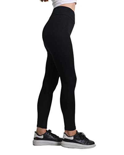 Bonateks Damen Deblmctyt100002 Leggings, Schwarz, M Slim EU von Bonateks