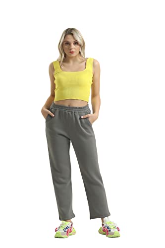 Bonateks Damen Deflypnt100003 Sweatpants, Grau, L EU Bonateks Damen Deflypnt100003 Sweatpants, Grau, L EU von Bonateks