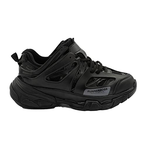Bonateks Damen Frfrb100032 Sneaker, Schwarz, 37 EU Schmal von Bonateks