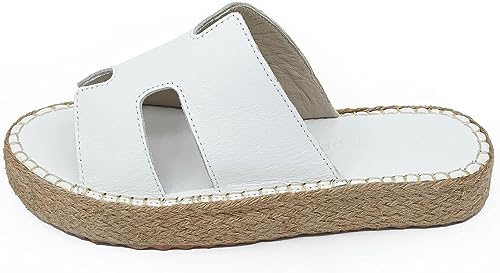 Bonateks Damen Frrbtrlky100258 Wedge Sandal, weiß, 38 EU von Bonateks